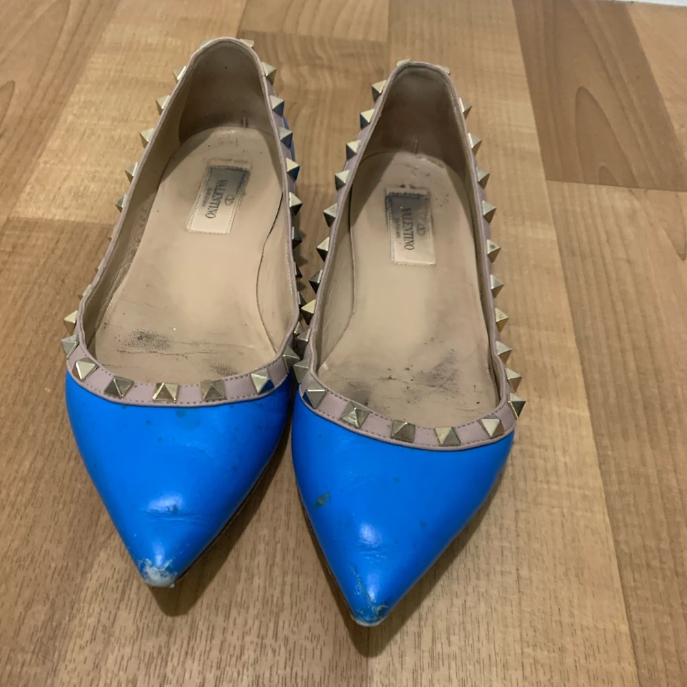 Valentino Garavani Rockstud Ballet Flat